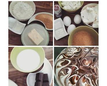 Cheesecake mit Schokoswirl