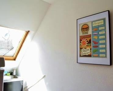 Interior: Burger an der Wand