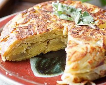 Spanische Tortilla (Spanisches Kartoffel-Omelette)