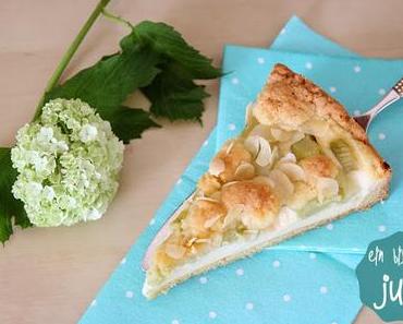 [Ni] Rhabarber-Käsekuchen mit Streuseln {Rezept}