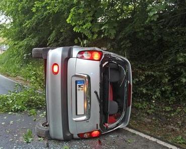 Autounfall Wülfrath – Autofahrerin schwer verletzt