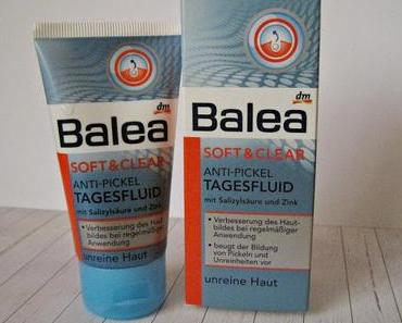 Review - Balea Soft & Clear Anti-Pickel Tagesfluid