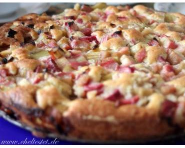 Rezept – Rhabarberkuchen