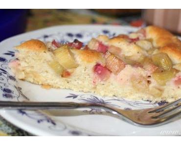 Rezept - Rhabarberkuchen